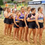 mistrzostwa Polski juniorek w piłce ręcznej plażowej w Zborowie