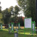siłownia w parku w owińskach
