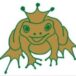 złota żaba logo