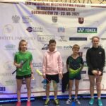 badmintonowe mistrzostwach Polski młodzików