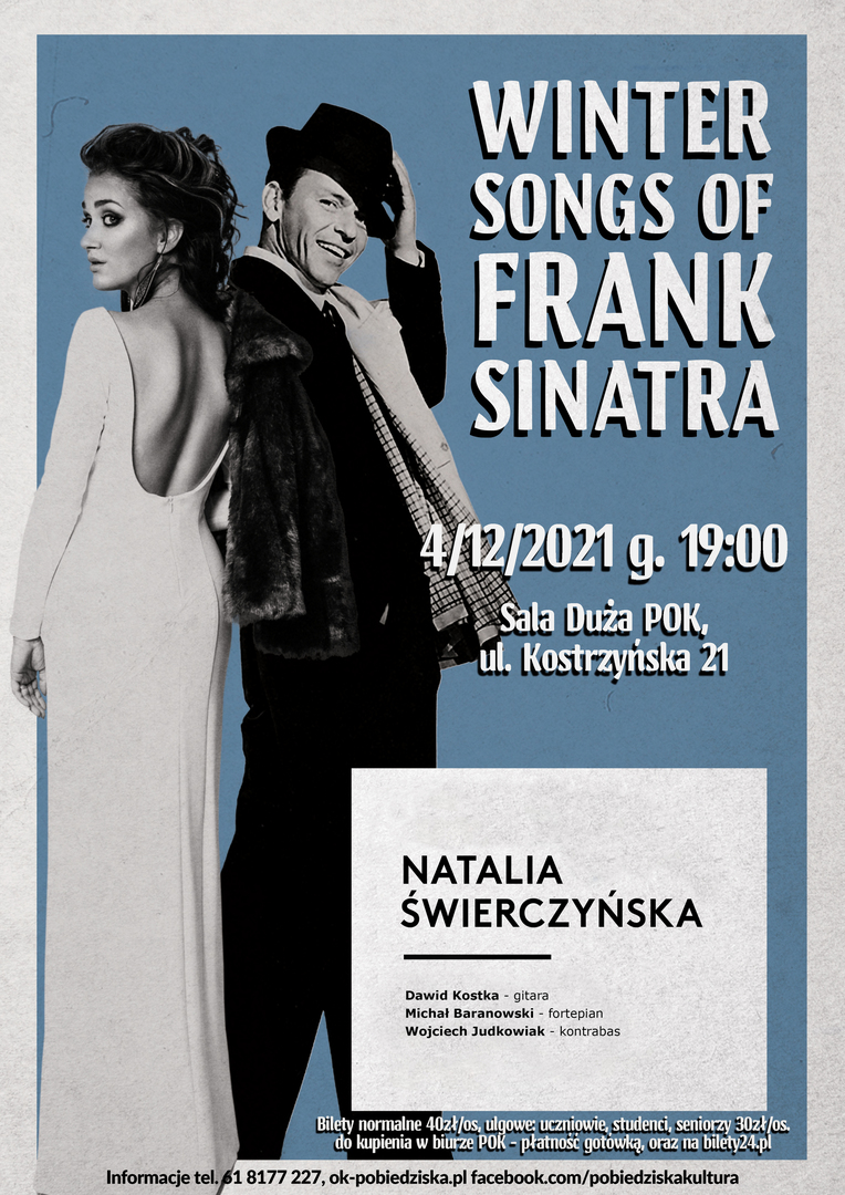 Afisz winter songs of frank sinatra