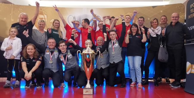 Akademia Bilardowa Rokietnica została drużynowym mistrzem Polski