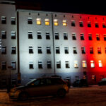 podświetlone budynki powstanie wielkopolskie rocznica