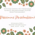 "Wiosenne przebudzenie"