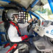 Wyścigowe Samochodowe Mistrzostwa Polski - kierowca w samochodzie