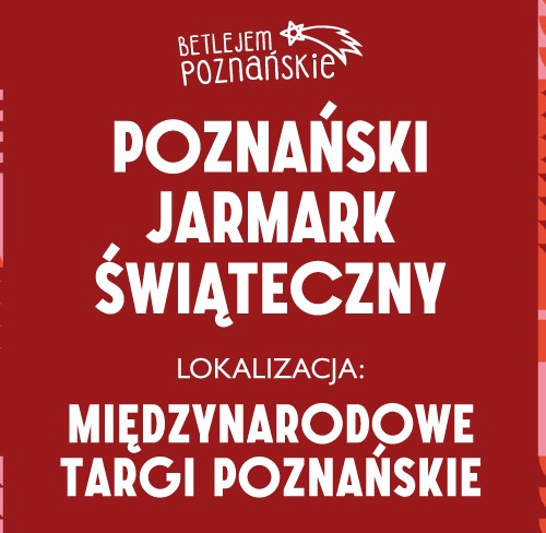 Plakat Poznańskiego jarmarku Świątecznego