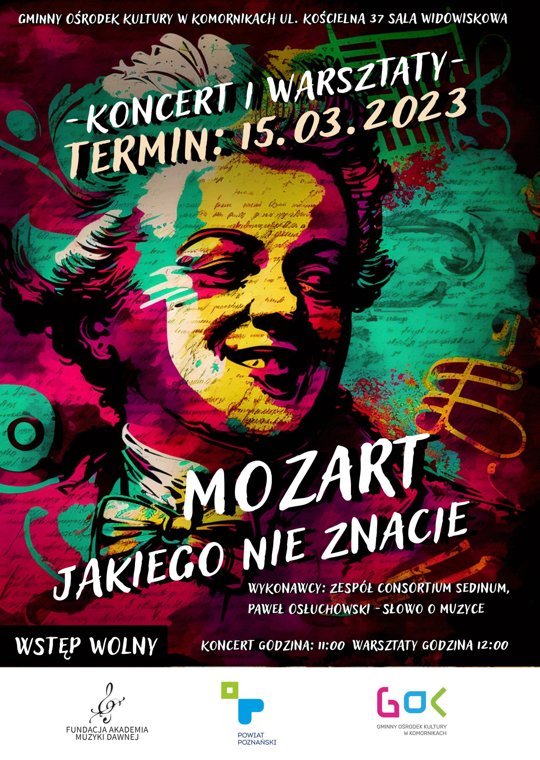 Afisz Nowy Mozart