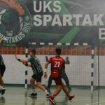 Mecz piłki ręcznej Spartakus Buk przeciwko Gwardii Opole