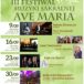 III Festiwal Muzyki Sakralnej Ave Maria