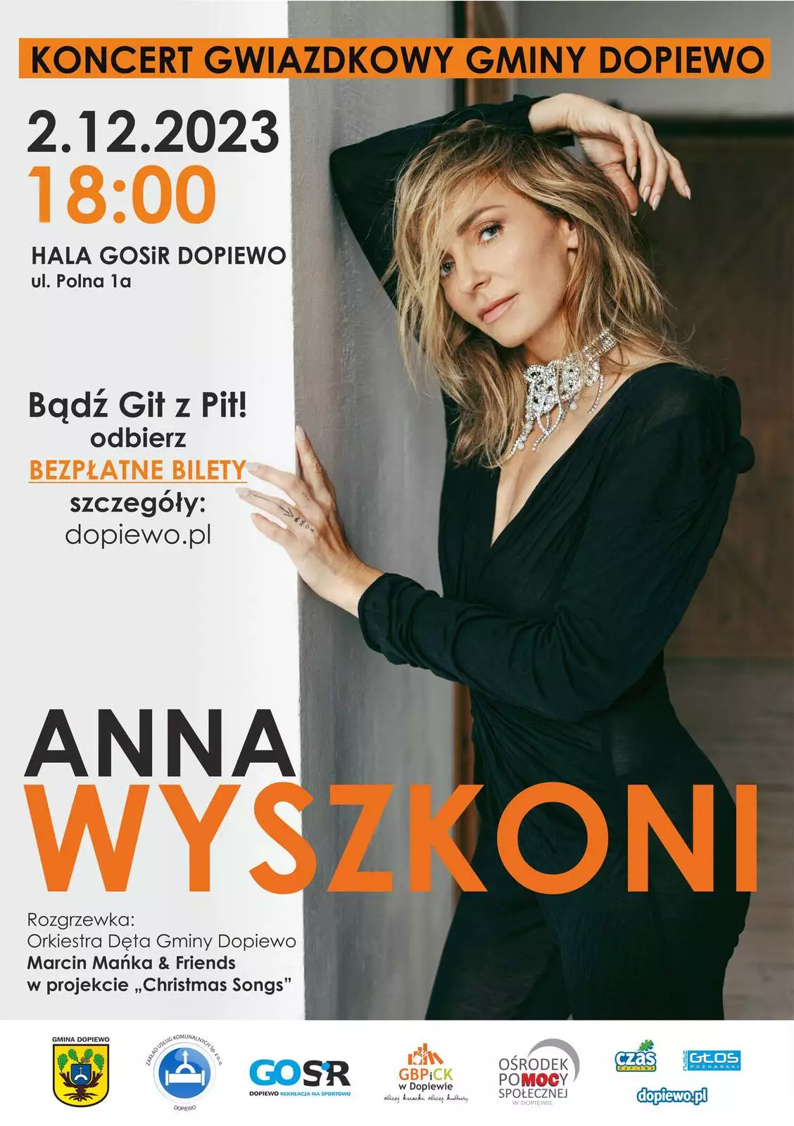 Koncert Gwiazdkowy z Anią Wyszkoni