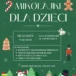 Afisz Mikołajki dla dzieci - sala w Szreniawie