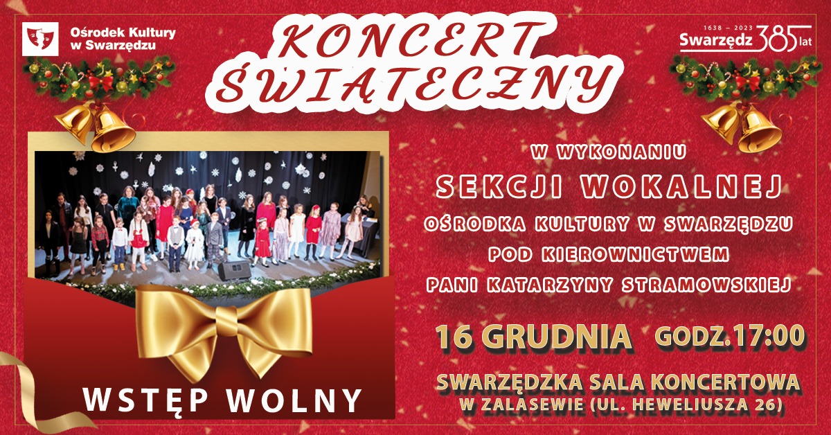 Koncert Świąteczny w Zalasewie