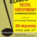 plakat Koncert Recital fortepianowy