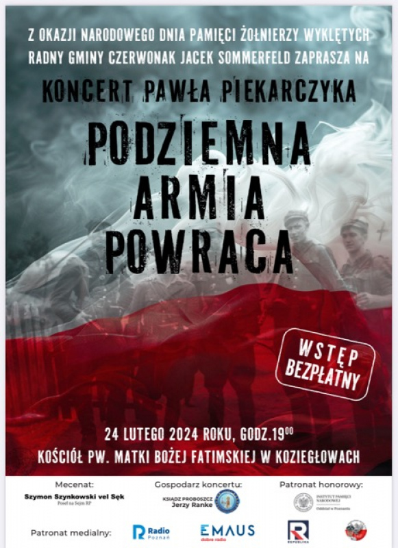 Koncert Pawła Piekarczyka Podziemna Armia Powraca