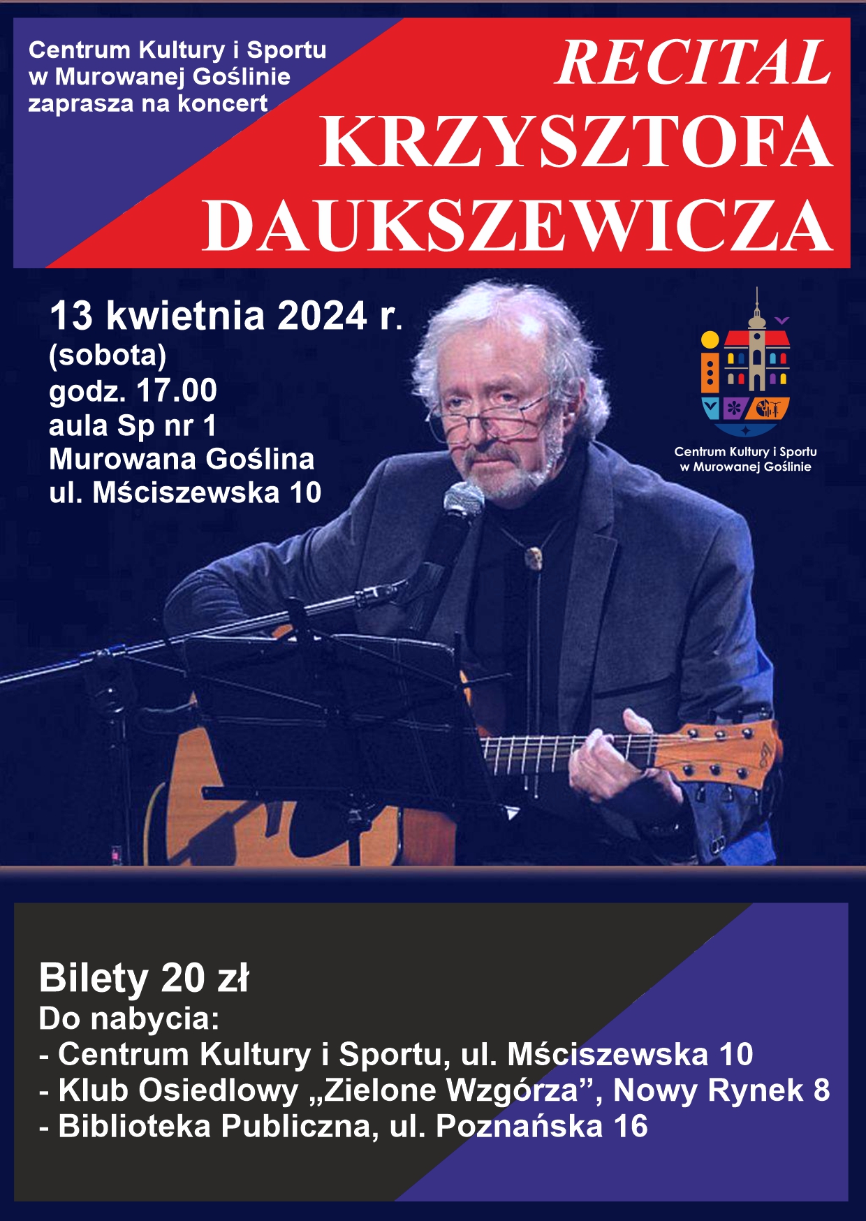 Recital Krzysztofa Daukszewicza