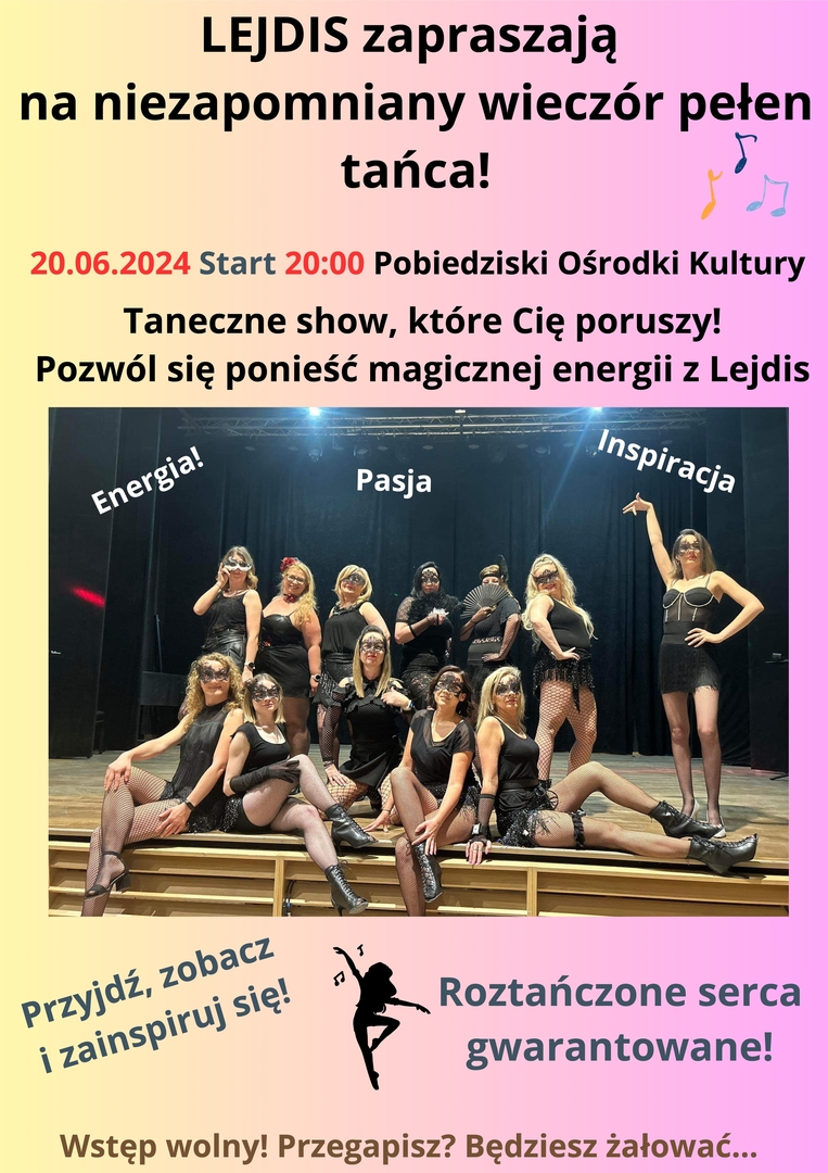 Występ taneczny LEJDIS