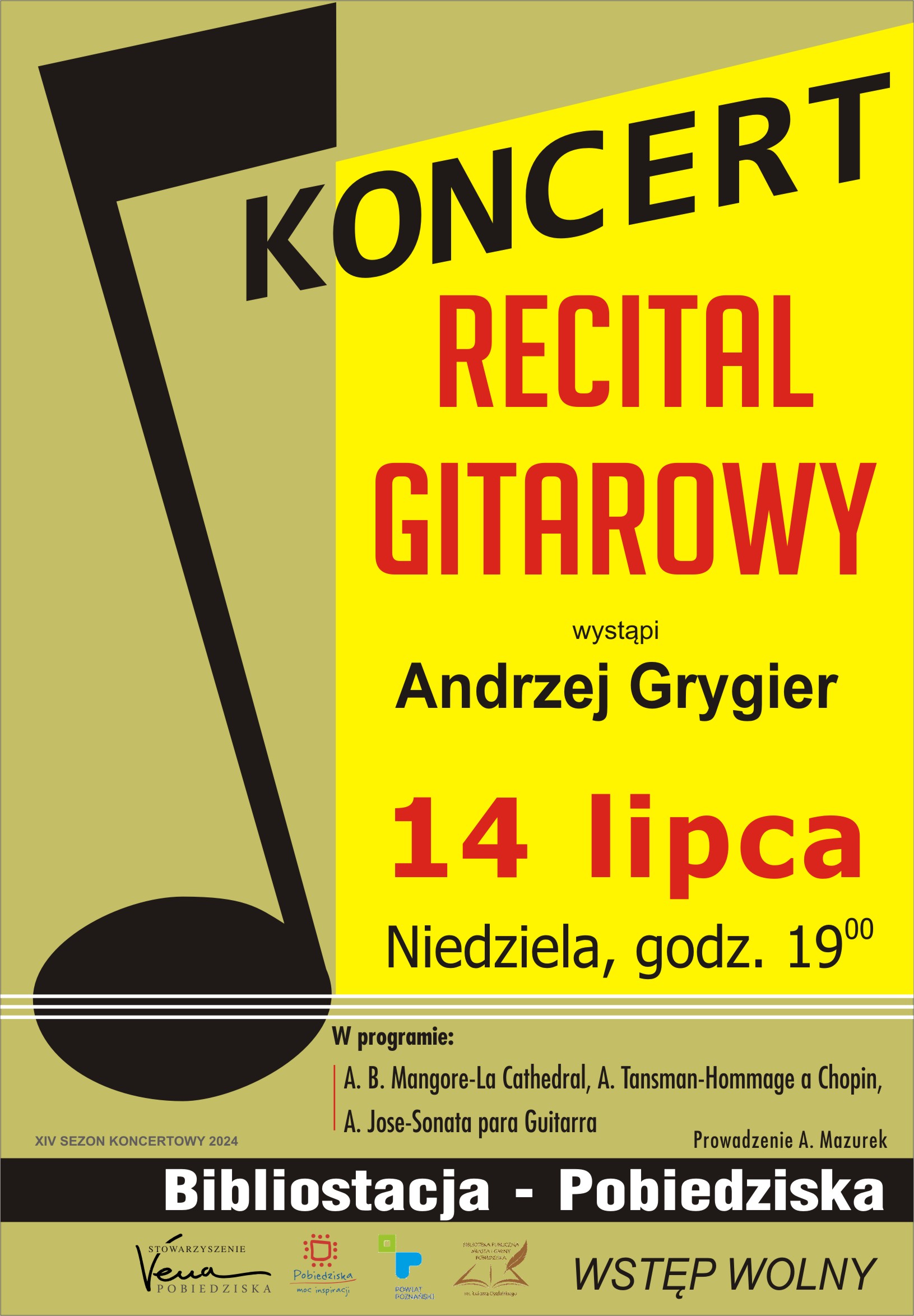 Recital Gitarowy Andrzej Grygier