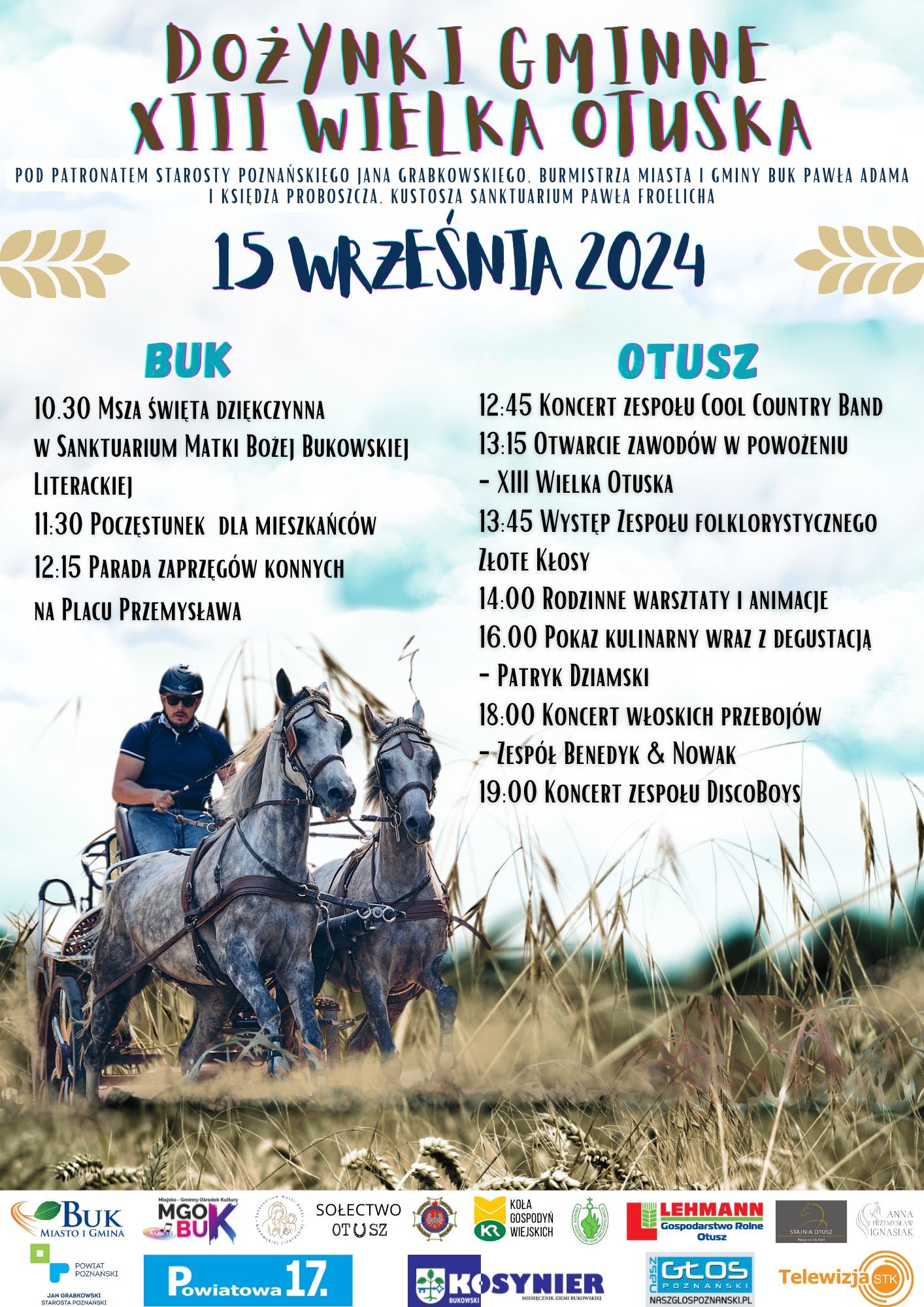 Dożynki Gminne i XIII Wielka Otuska