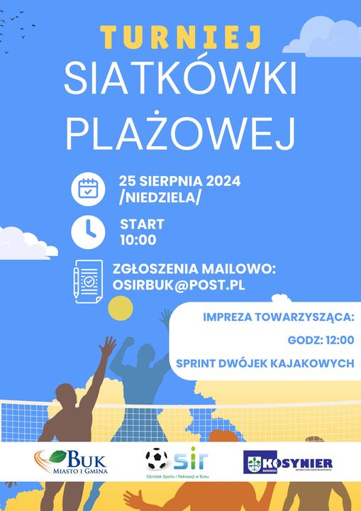 Turniej siatkówki plażowej