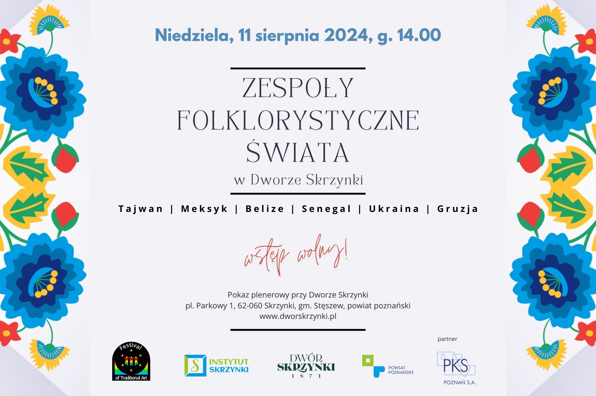 Zespoły Folklorystyczne w Dworze Skrzynki