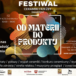 Afisz Festiwal Od Materii Do Produktu _Swarzędz