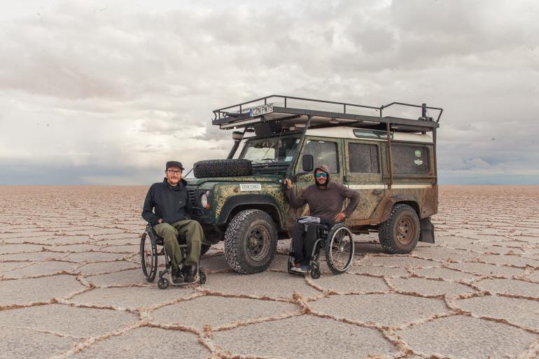 WheelchairTrip 371 dni z Ziemi Ognistej na Alaskę