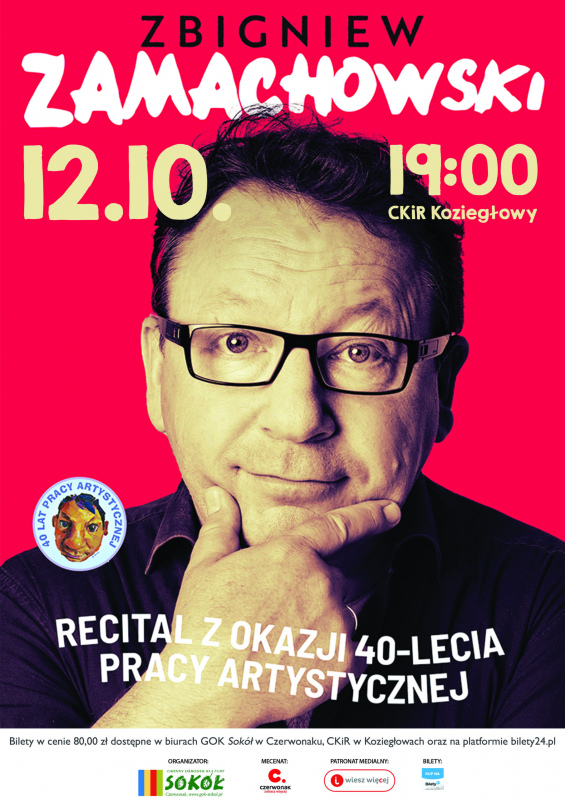 Recital Zbigniewa Zamachowskiego