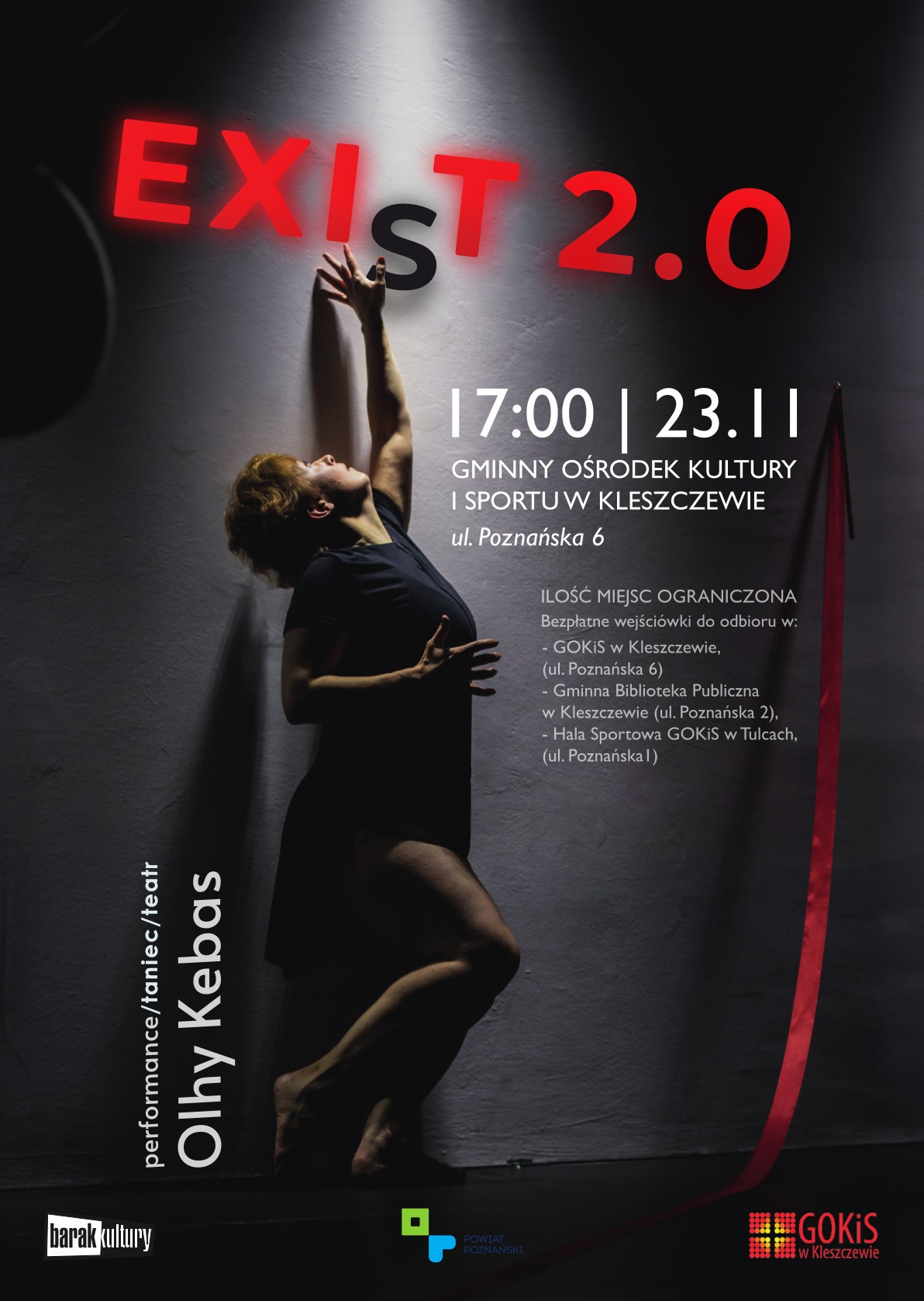 EXI(S)T - Performance Olgi Kebas – Taniec/Teatr