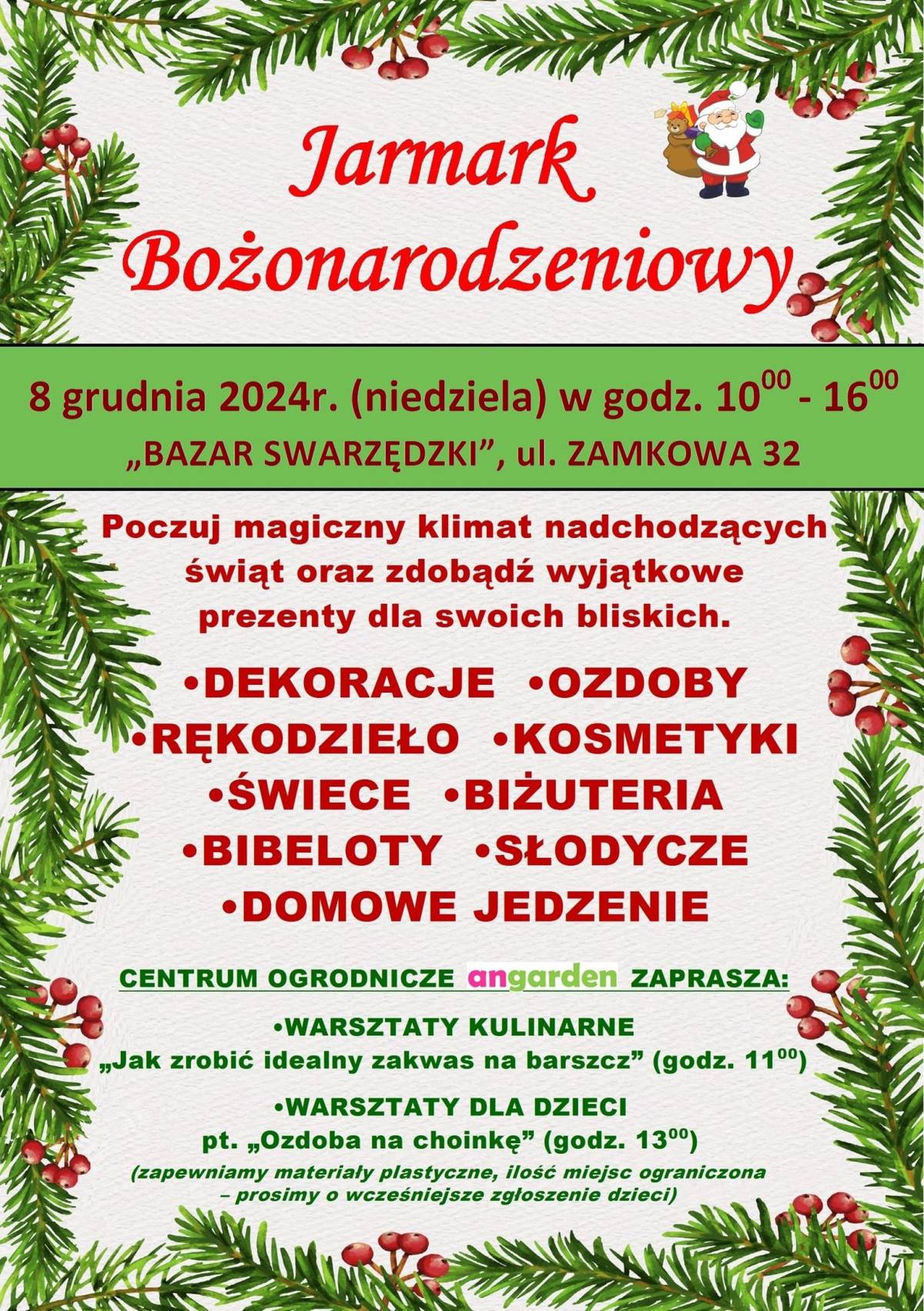 Jarmark Bożonarodzeniowy w Swarzędzu