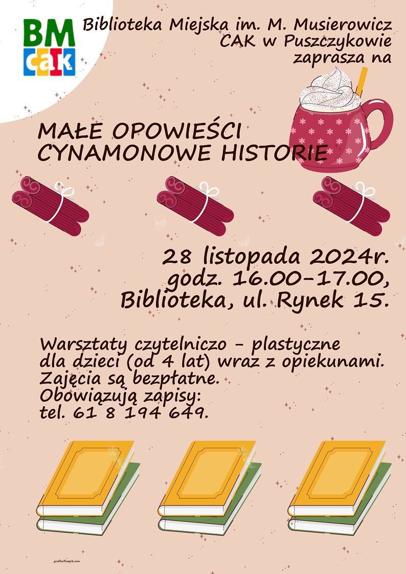 Cynamonowe historie w Puszczykowie