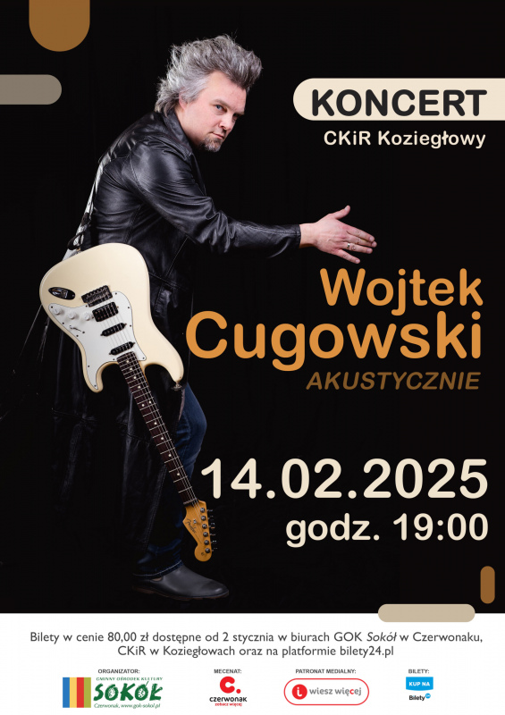 Koncert walentynkowy Wojtka Cugowskiego