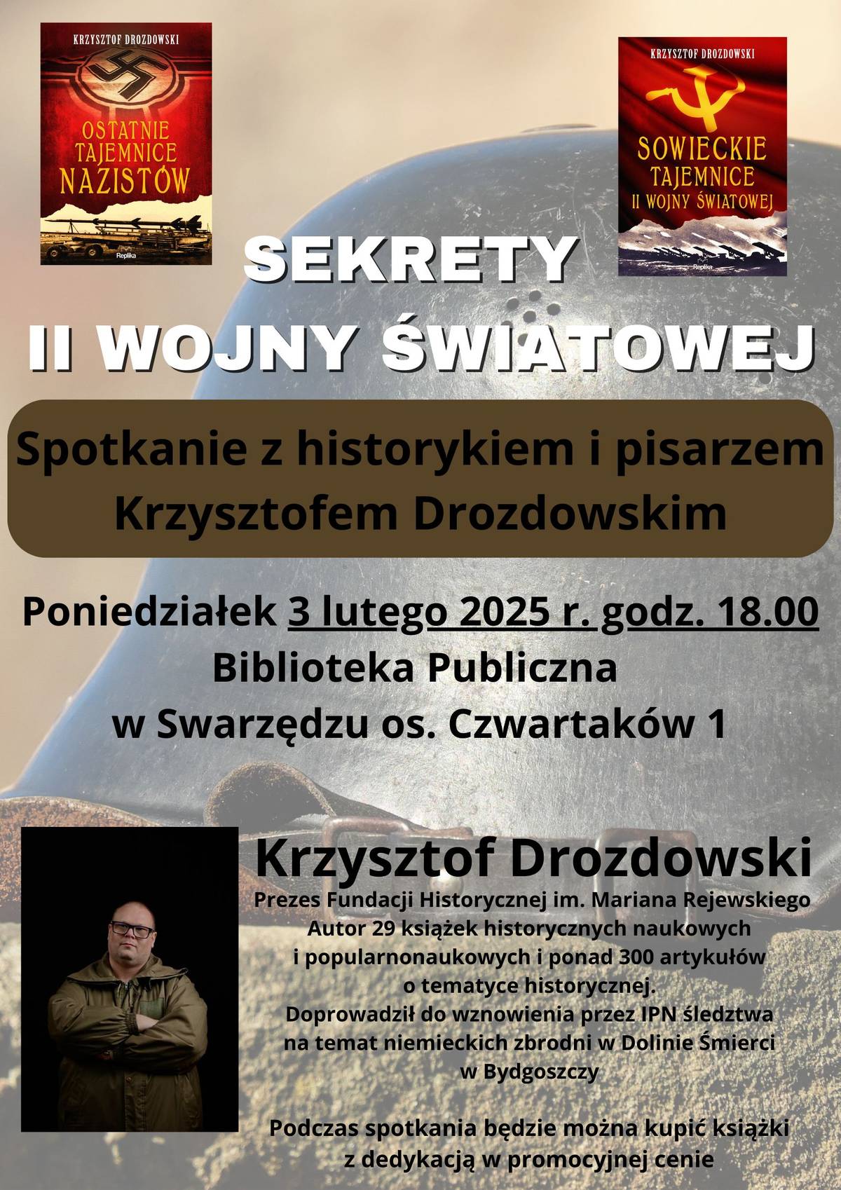 Sekrety II Wojny światowej - spotkanie w Swarzędzu