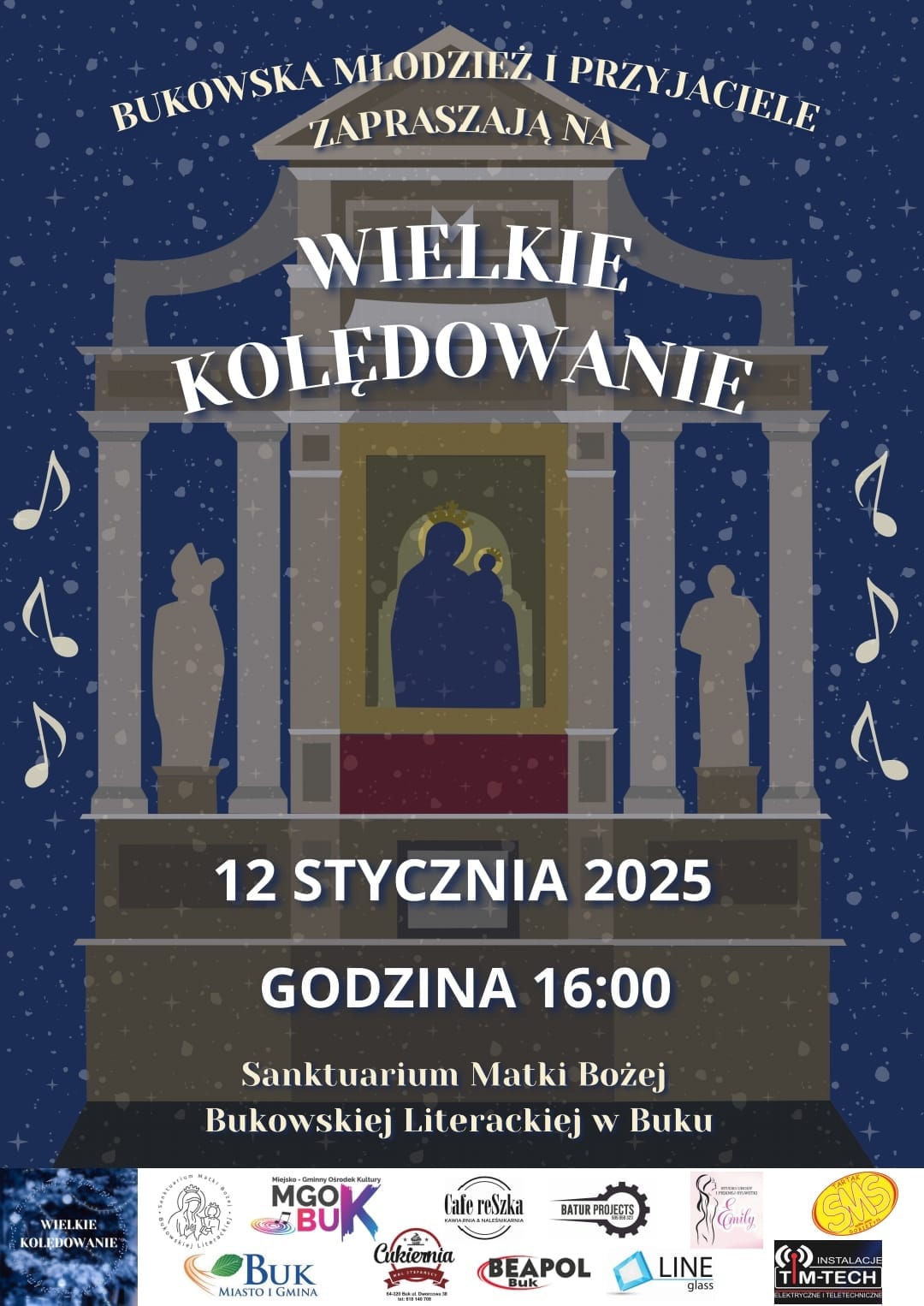 Wielkie Kolędowanie w Sanktuarium w Buku