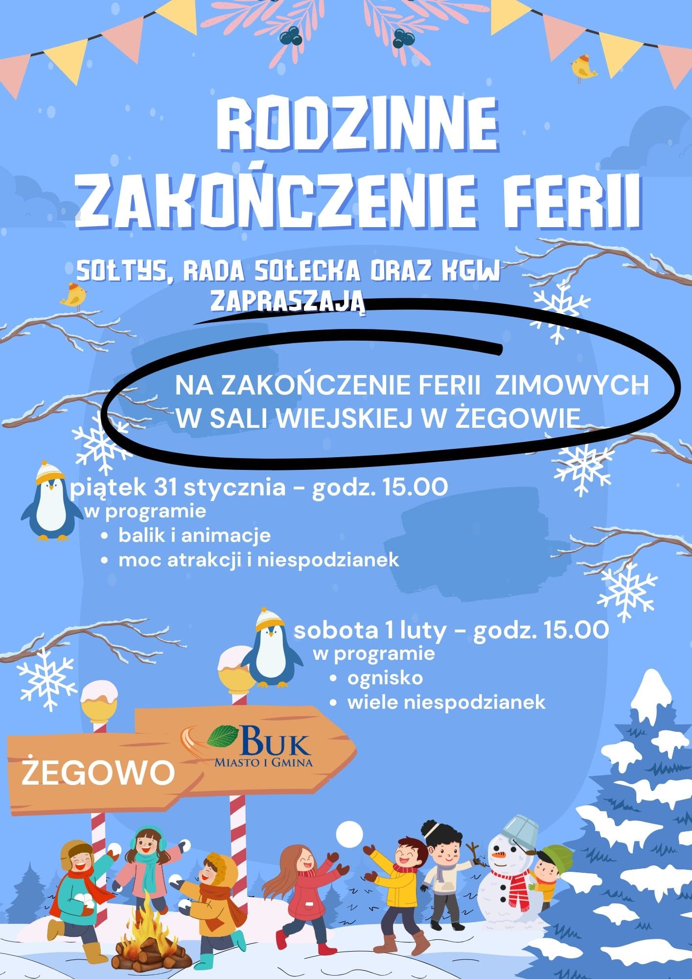 Rodzinne zakończenie ferii