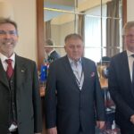 Tomasz Łubiński, wicestarosta poznański, spotkał się z ambasadorem Austrii, Andreasem Stadlerem