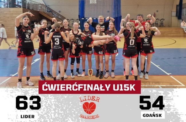 koszykarki lidera swarzędz u15