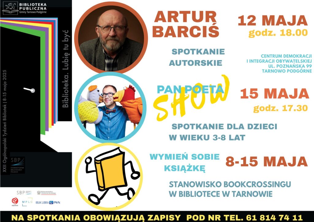 XXII Ogólnopolski Tydzień Bibliotek!