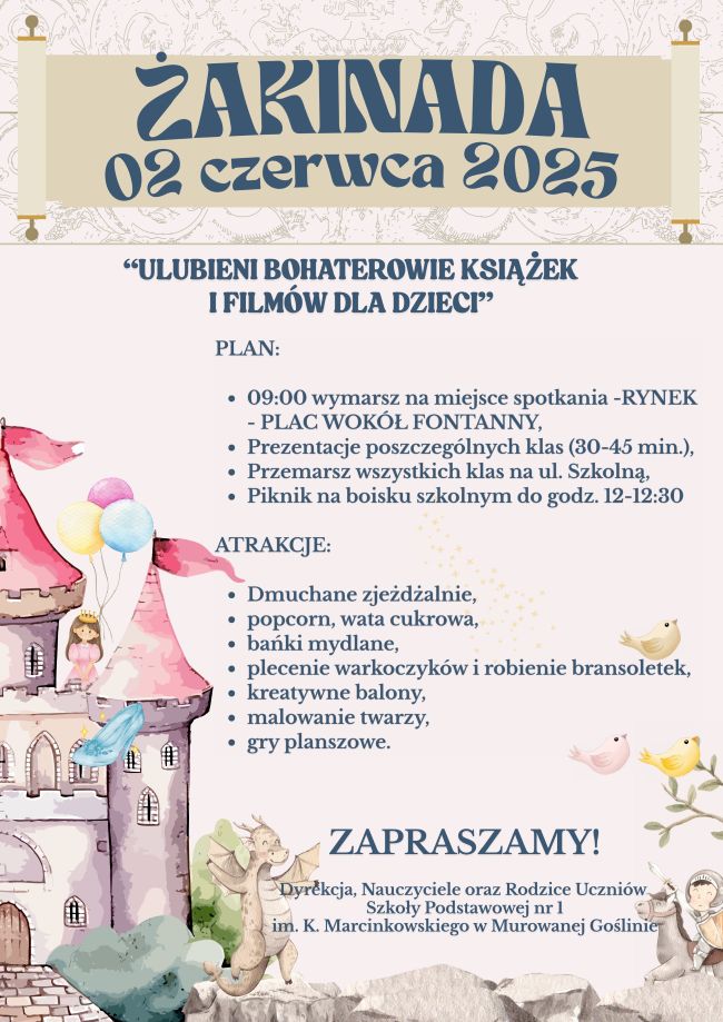 Żakinada z okazji Dnia Dziecka