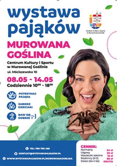 Wystawa pająków