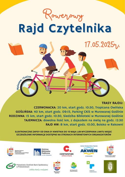 Rowerowy Rajd Czytelnika