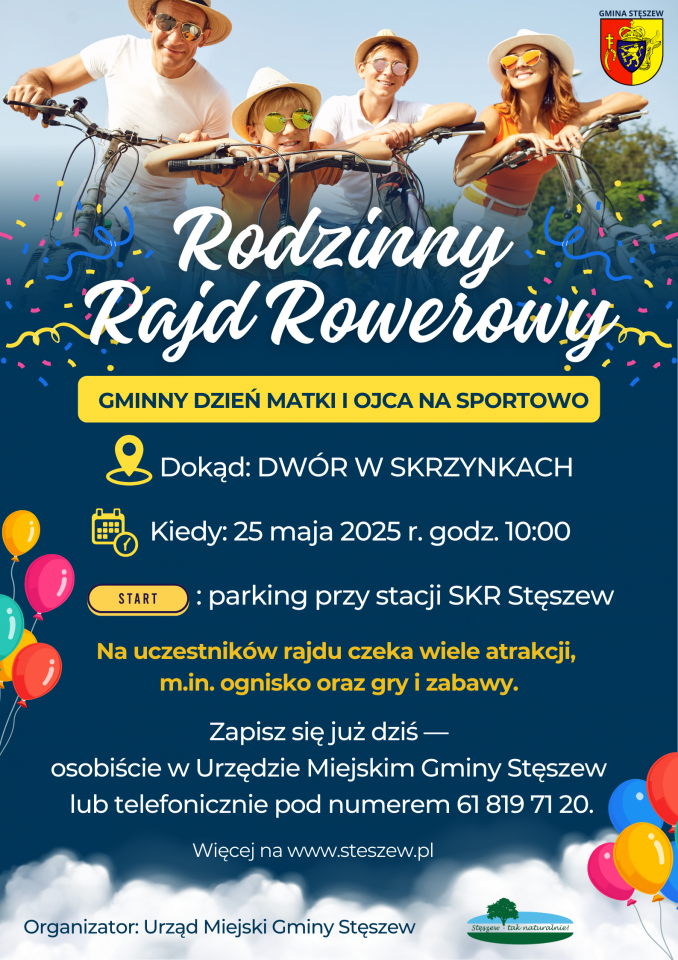 Rodzinny rajd rowerowy