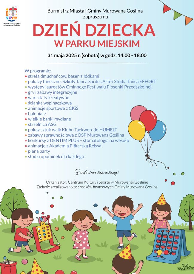 Dzień Dziecka w Parku Miejskim