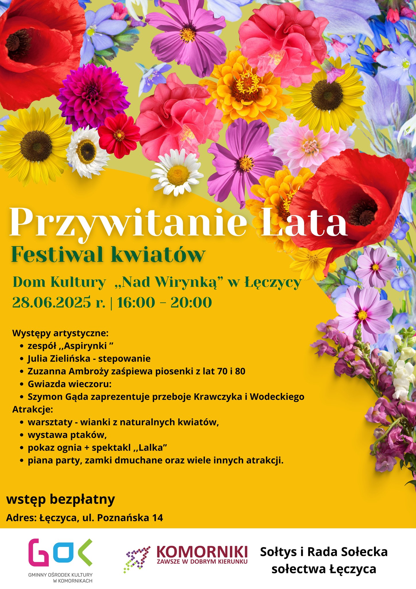 Festiwal kwiatów w Łęczycy
