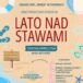 Plakat lato nad stawami