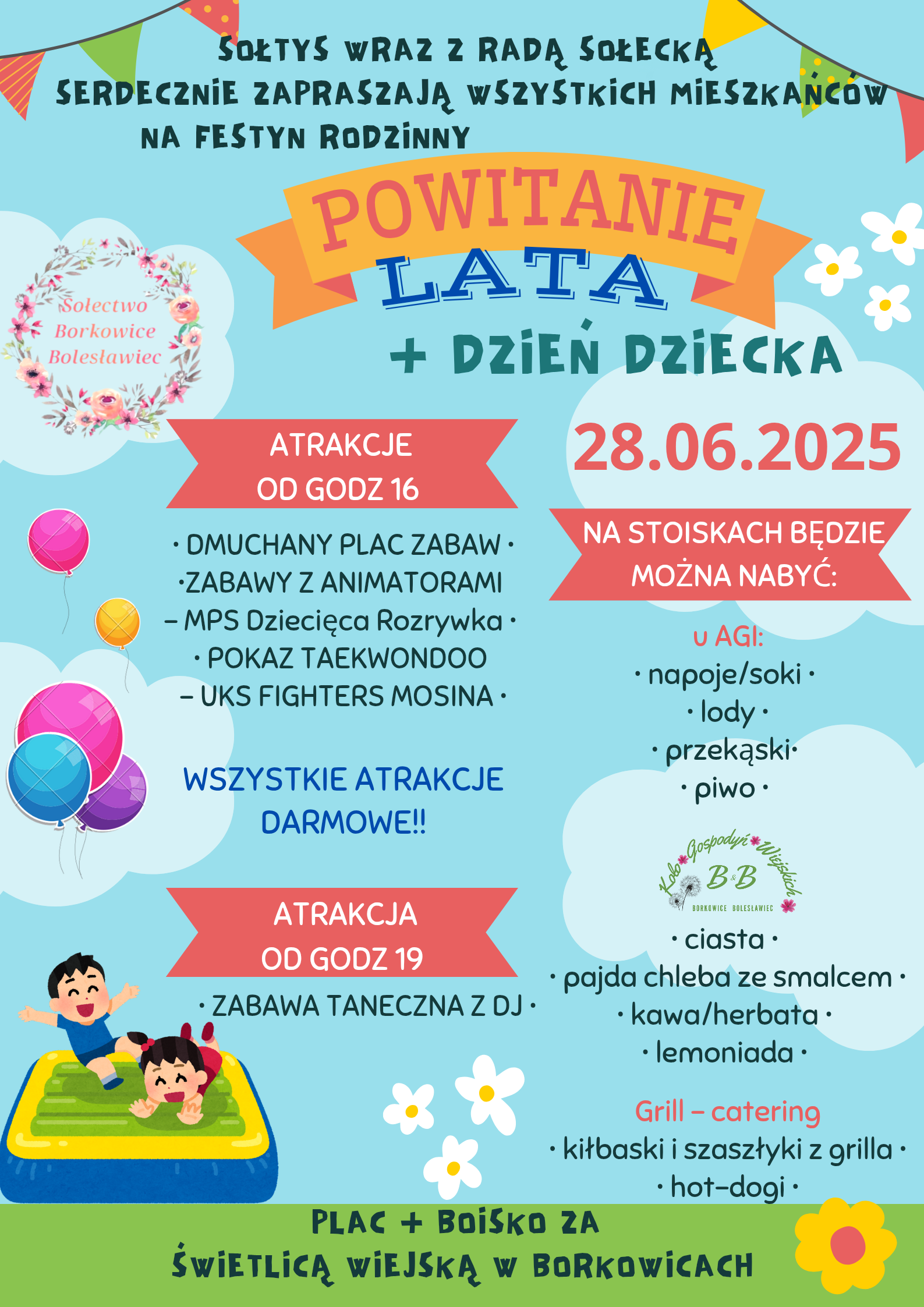 Powitanie lata w Borkowicach