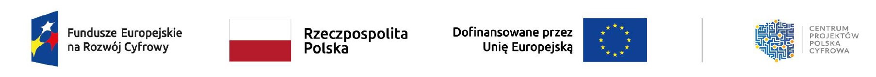 polska cyfrowa - zestawienie logotypów