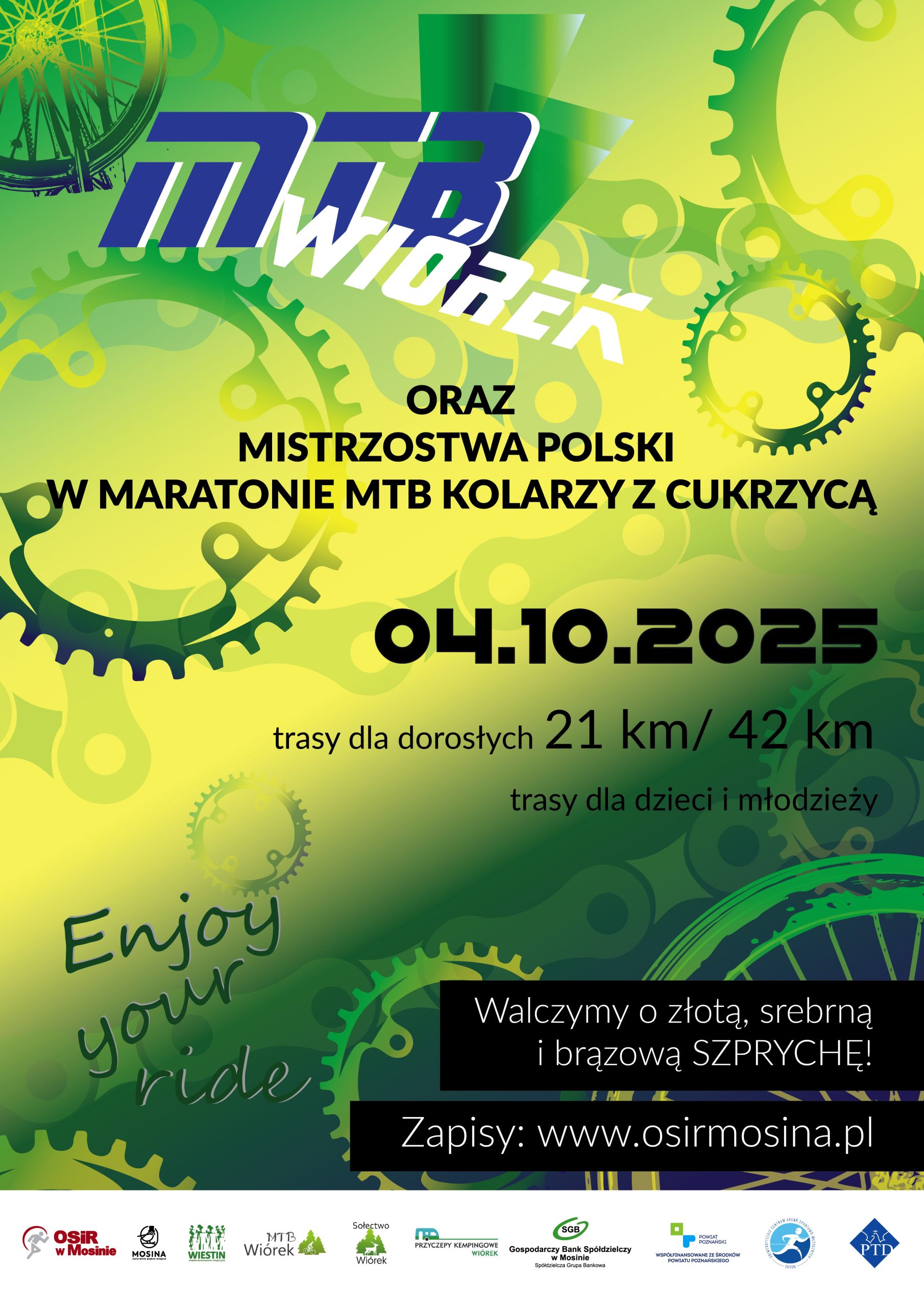 Plakat MTB Wiórek