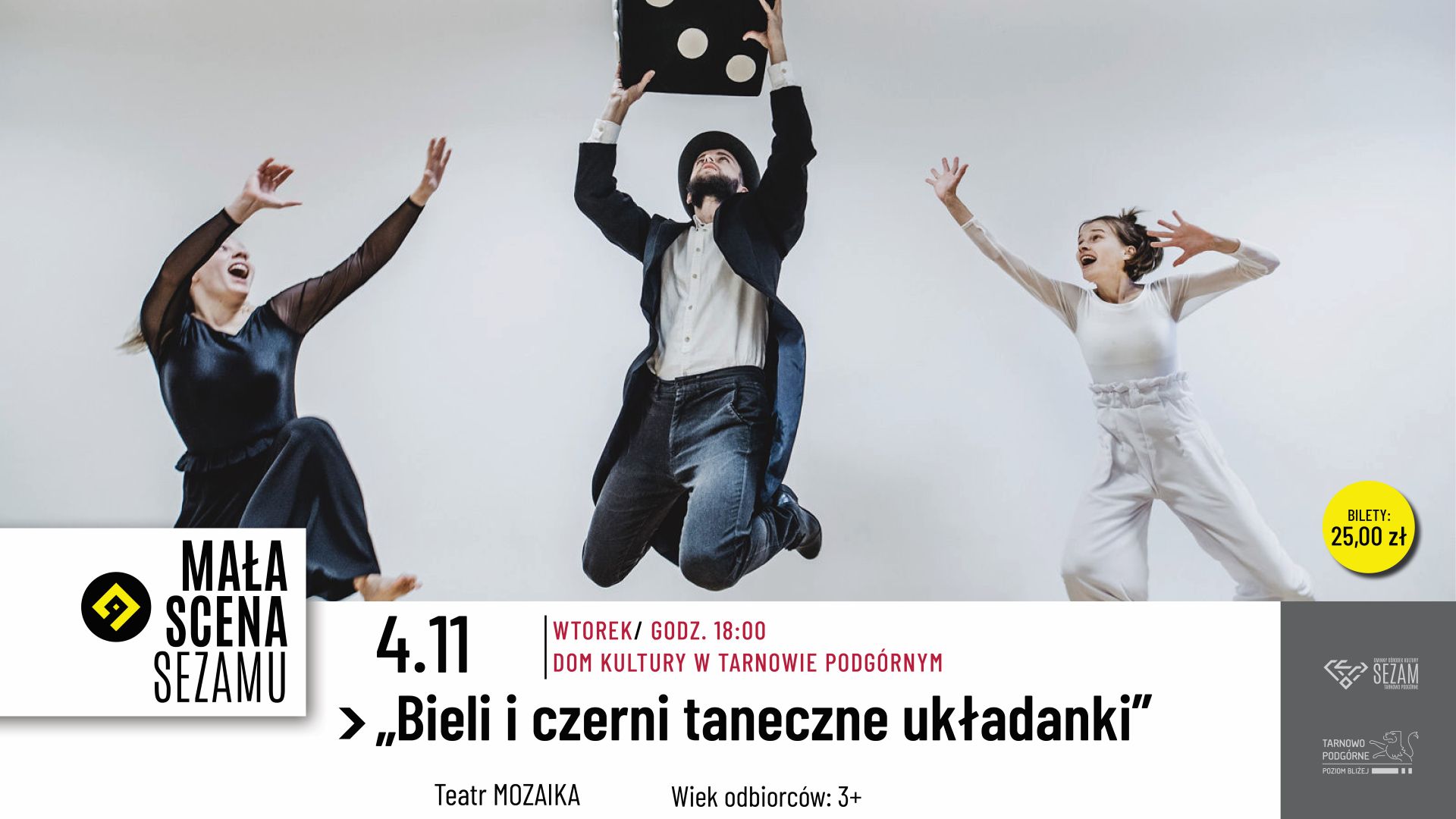 Plakat warsztatów tanecznych