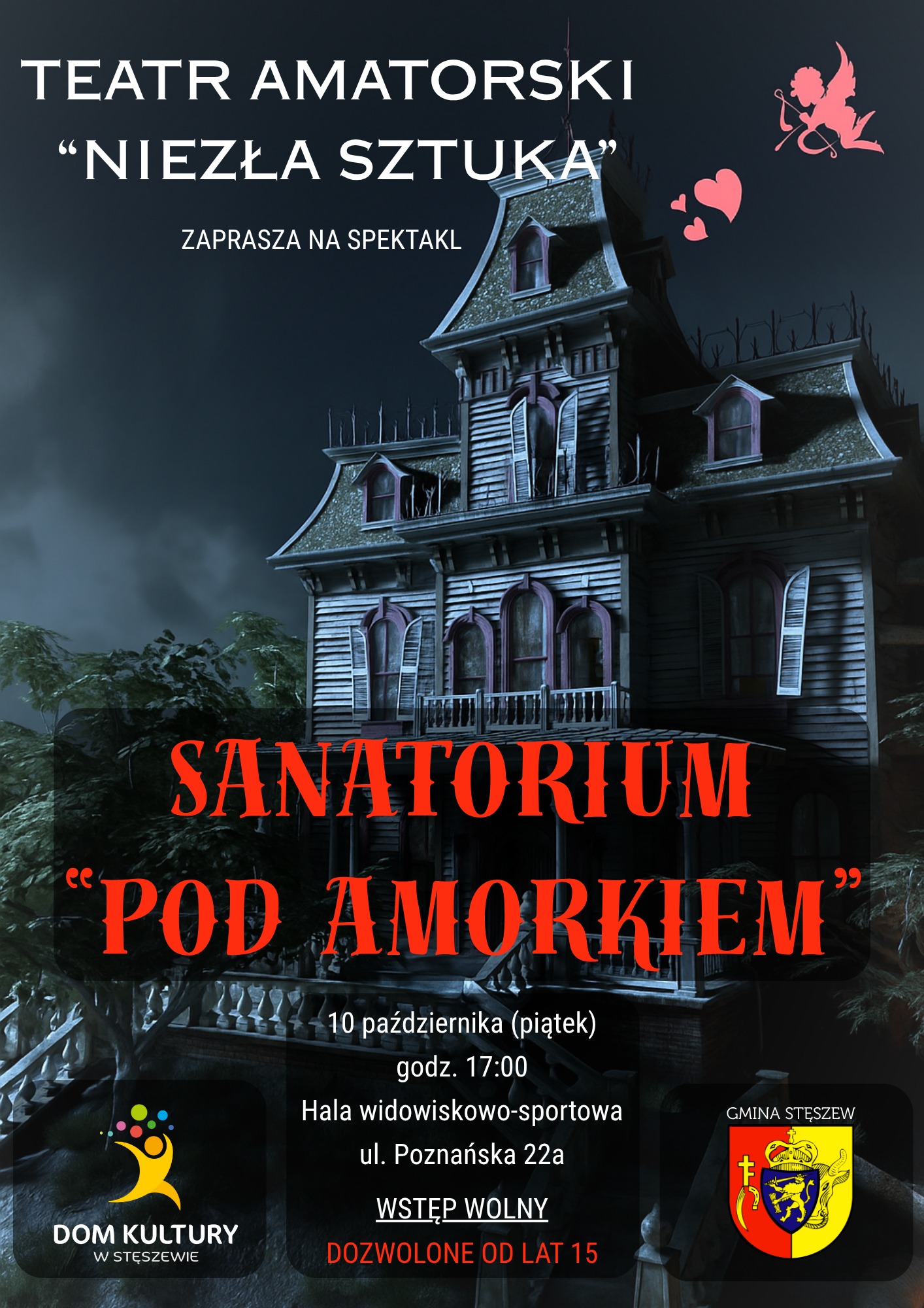 plakat spektaklu w Stęszewie
