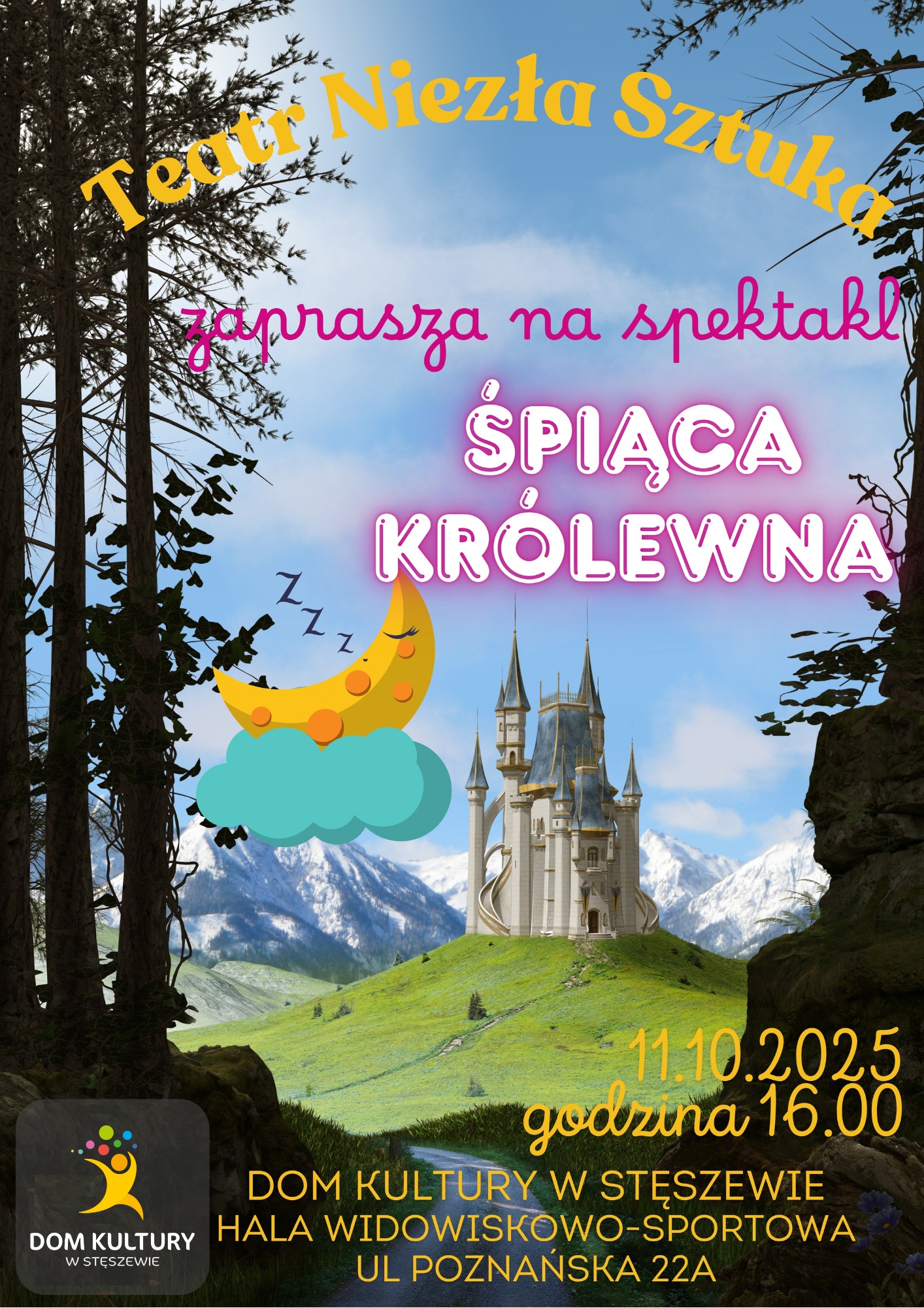 Plakat spektaklu dla dzieci